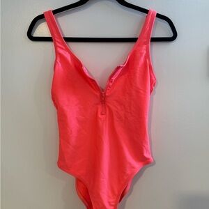 AERO Neon Pink One-Piece Swimsuit – Size S